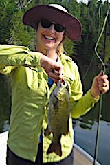 Lindy Fly Fishing BIG Smallmouth Bass in Canada